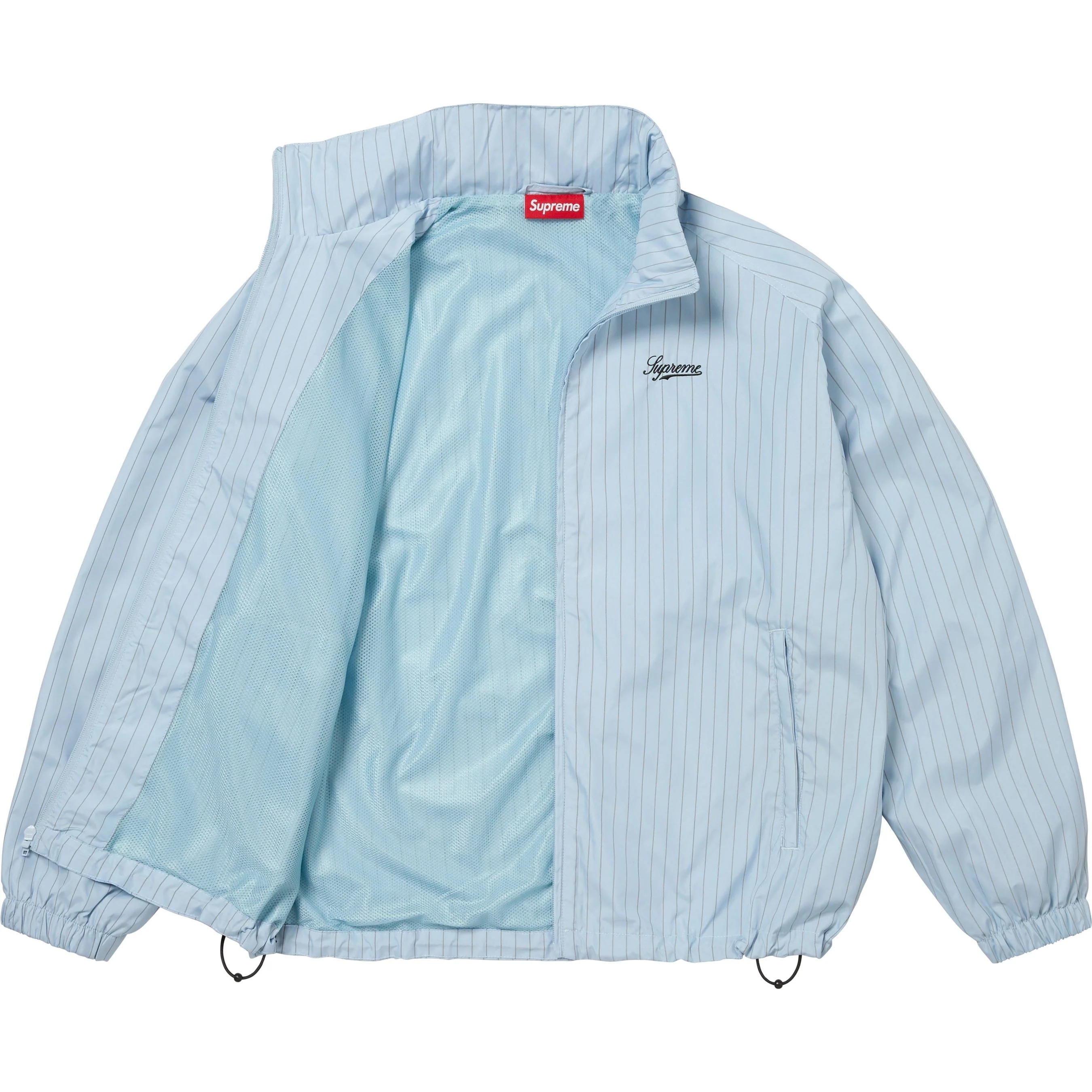 Reflective Pinstripe Track Jacket view 10